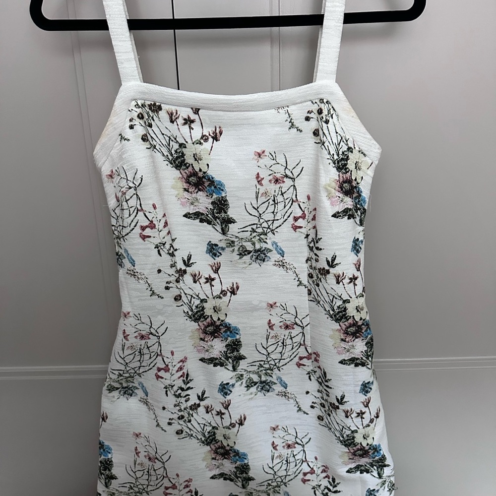 Floral mini dress